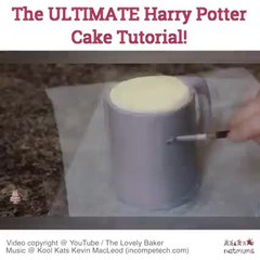 The ULTIMATE Harry Potter Cake Tutorial!