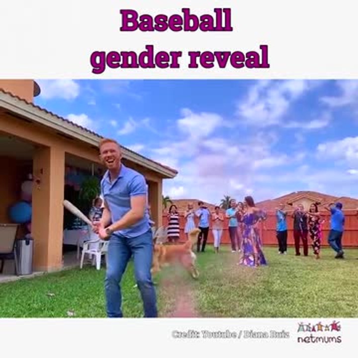 Baseball gender reveal
