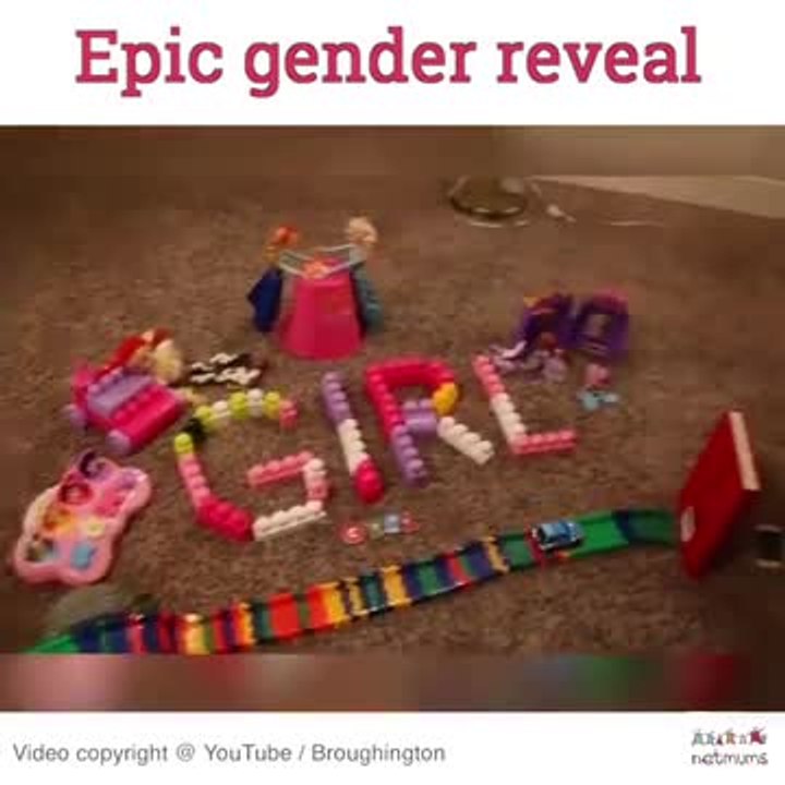 Epic gender reveal