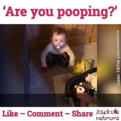 ‘Are you pooping’
