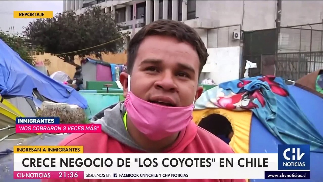 Los "coyotes" y la inmigración ilegal en el norte - Chv