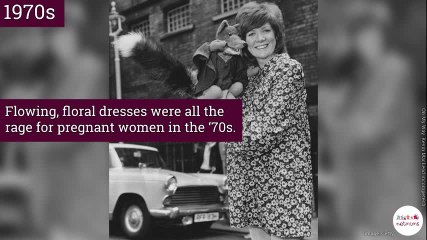 Maternity fashion through the decades