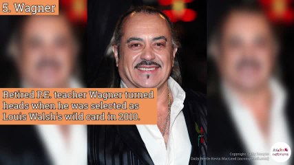 The X Factor's most memorable contestants