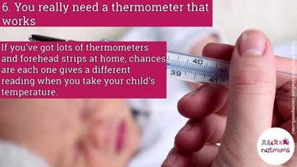 Health warning, child sickness