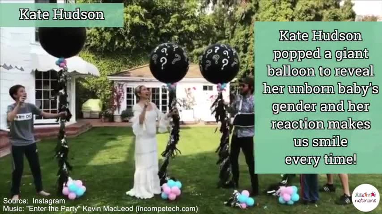 Celeb gender reveals