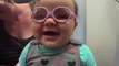 6-month-old sees clearly for the first time