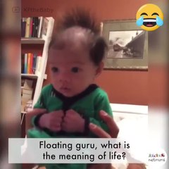 Floating baby guru