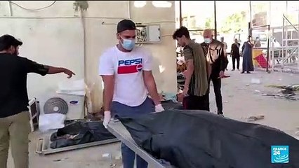 Anger mounts after 92 die in fire on Iraq Covid ward