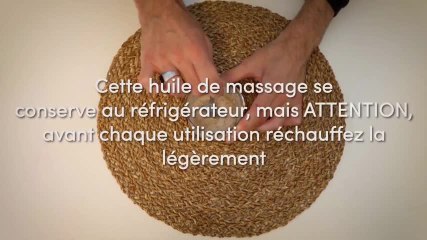 Do It Yourself,  huile de massage pour muscles douloureux