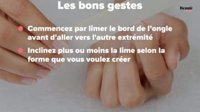 Comment bien limer ses ongles