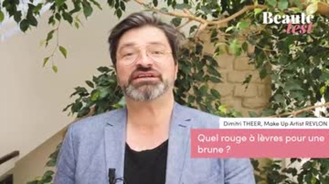 Quel rouge à lèvres pour une brune