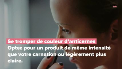 5 faux pas make up à éviter pour être au top !