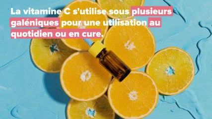 Vitamine C, la clef de l’éclat immédiat
