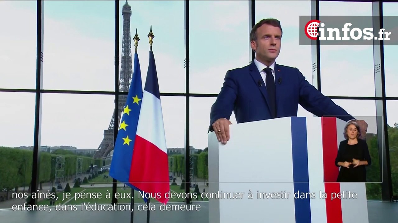 Macron "La Nation doit une réponse à ceux qui ont été le plus touchés par la crise"