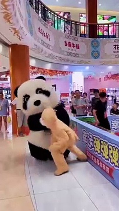 Why is this so funny - panda love (wholesome world)