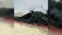 - Mısır’da akaryakıt tankeri alev alev yandı