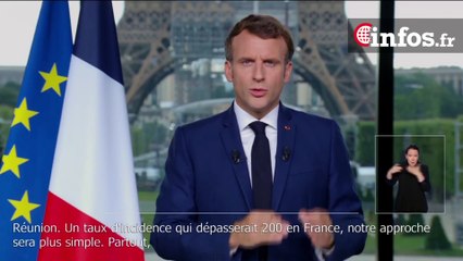 Macron: "Notre choix est simple : faire porter les restrictions sur les non-vaccinés plutôt que sur tous"