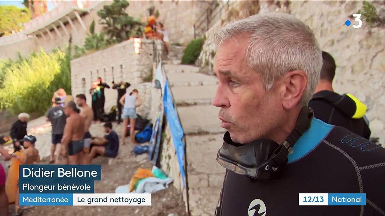 Alpes-Maritimes : triste constat après une opération de nettoyage de fonds marins