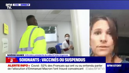 Noémie Banes, présidente du collectif Inter-Urgences: "Il y a un an, on nous portait en héro et aujourd'hui on est presque le vecteur de ce virus"