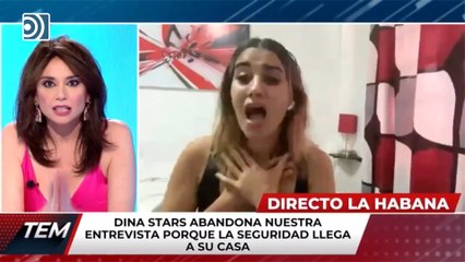La policía de la dictadura cubana detiene en directo a la youtuber Dina Stars