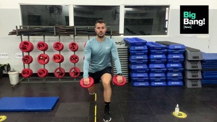 Llega una nueva rutina de gimnasia Juampi, ideal para hacer en casa y con lo que tenés a mano
