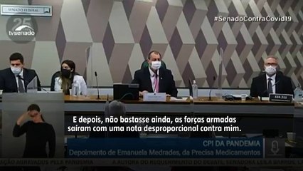 CPI DA COVID: "O Brasil tem um grande motoqueiro e um péssimo presidente"