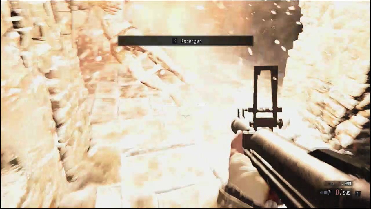 Resident Evil Village, Gameplay Español 7, EL gigante del martillo de los bosque prohibidos
