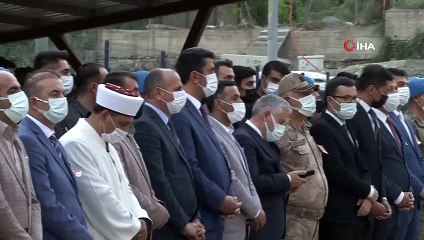 Yemek yerken şehit edilen emniyet müdürüne uğurlama töreni