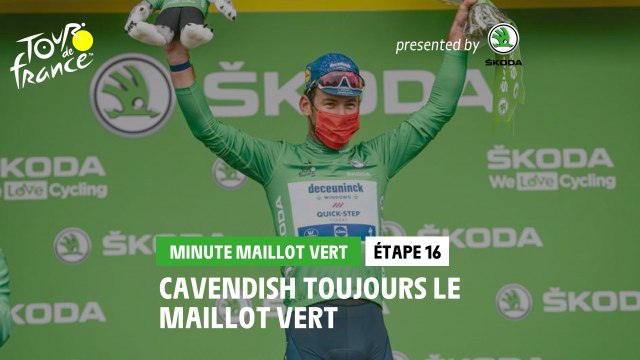 #TDF2021 - Étape 16 / Stage 16 - Škoda Green Jersey Minute / Minute Maillot Vert