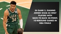Giannis Antetokounmpo Odds For NBA Finals Game 4