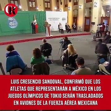 Atletas que representarán a México en los Juegos Olímpicos serán trasladados en aviones de la Fuerza