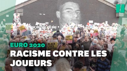 Euro 2020: La fresque de Marcus Rashford devient un symbole anti-raciste en Angleterre