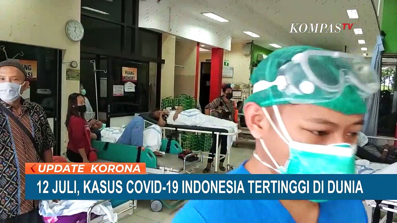 Rekor Kasus Harian Corona Indonesia Tembus Angka 40.000 Kasus
