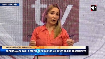 Fue engañada por la pareja que pidió 350 mil pesos por un tratamiento