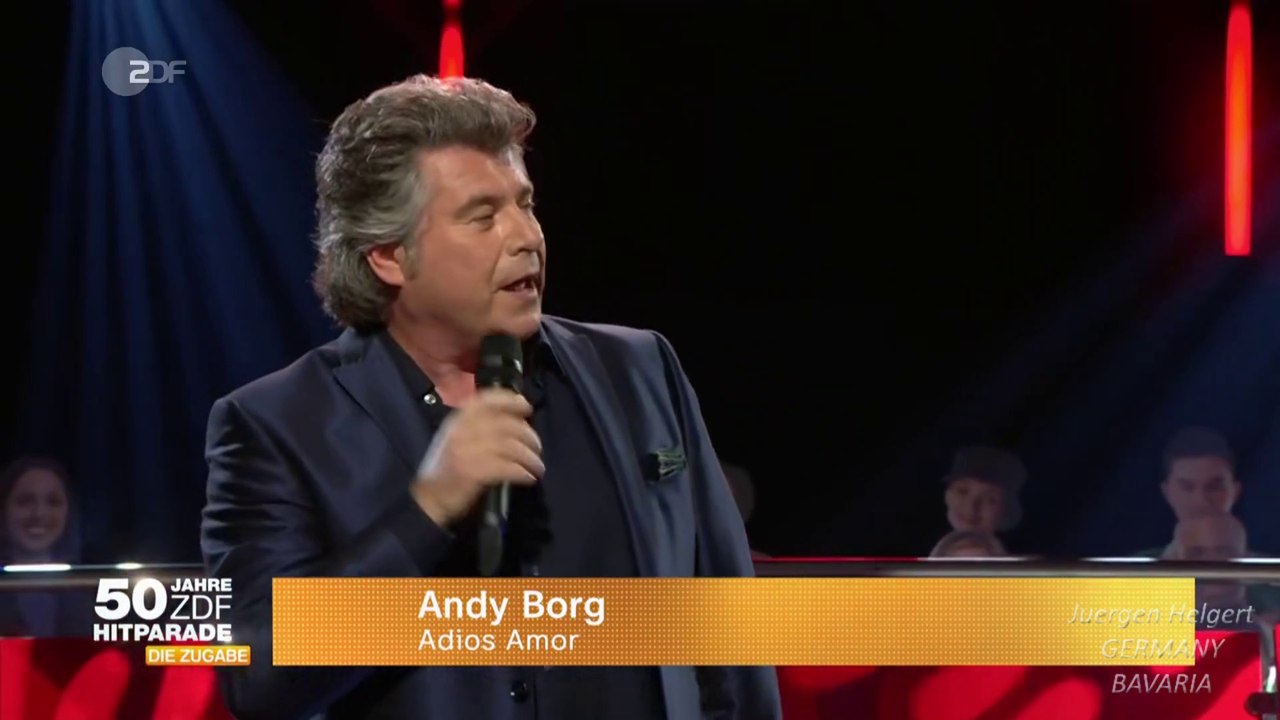 Andy Borg - Adios Amor - | 50 Jahre ZDF-Hitparade - die Zugabe