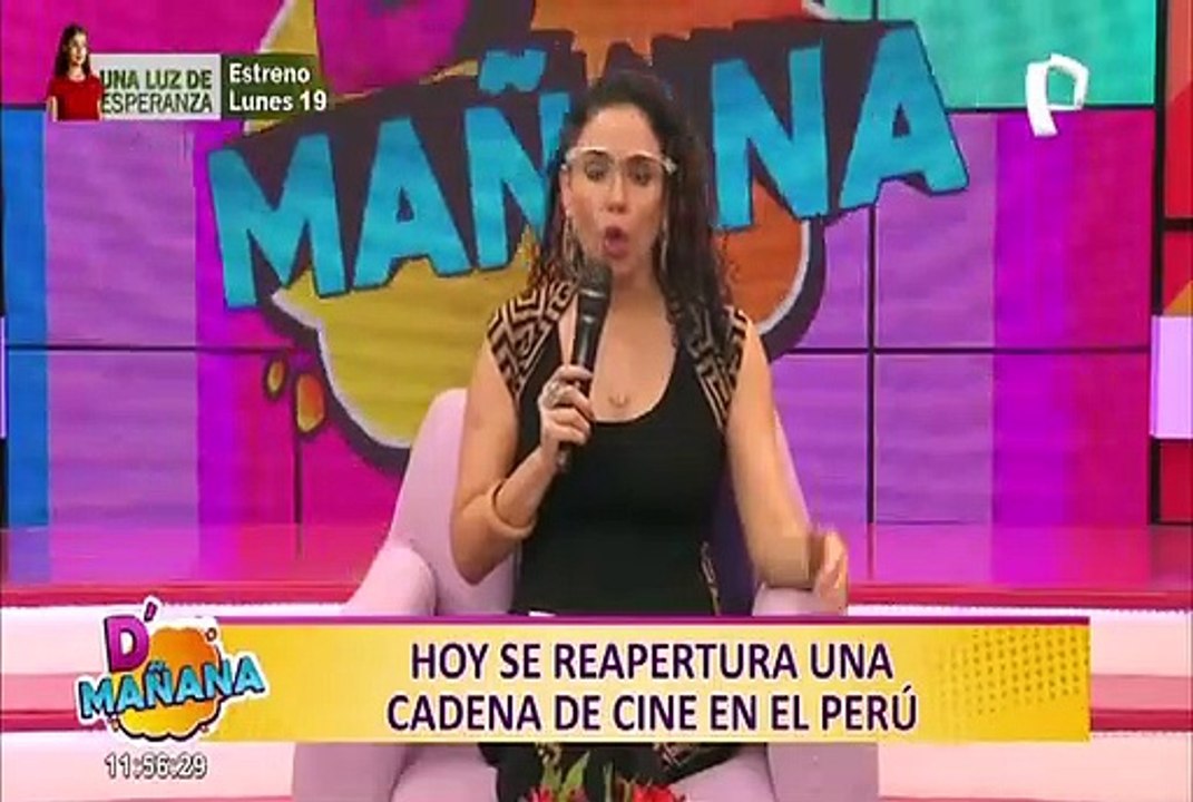 D´Mañana: bajo estrictos protocolos sanitarios cines reiniciaron actividades