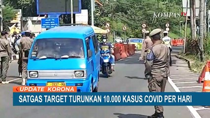 Satgas Target Turunkan 10.000 Kasus Corona Per Hari