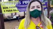 Movimentos sociais protestam contra a privatização dos Correios em Cascavel