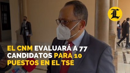 El CNM evaluará a 77 candidatos para ocupar las 10 puestos en el Tribunal Superior Electoral