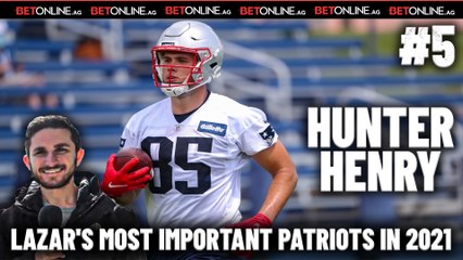 Lazar's Most Important Patriots in 2021: No. 5, Hunter Henry
