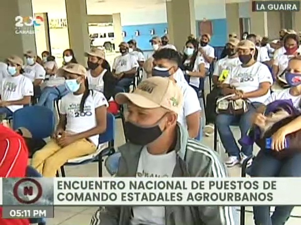 Puestos de Comandos Estadales Agrourbanos se comprometen a incrementar la producción alimentaria