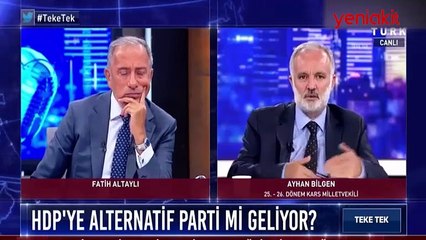 Canlı yayında HDP'yi tutuşturacak açıklama
