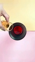 Red pomegranate sparkling wine you can make yourself