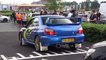 TunerJDM Cars Arriving at Carmeet - 6R LAUNCH- C63- WRX STI- Widebody Veloster- Mustang- Civic Etc-