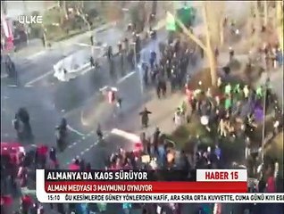 Almanya'da kaos sürüyor