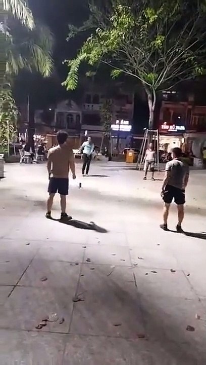 Uncommon Game Named Hacky Sack Played Impressively