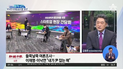 ‘윤석열 1위’ 여론조사 돌연 중단…왜?