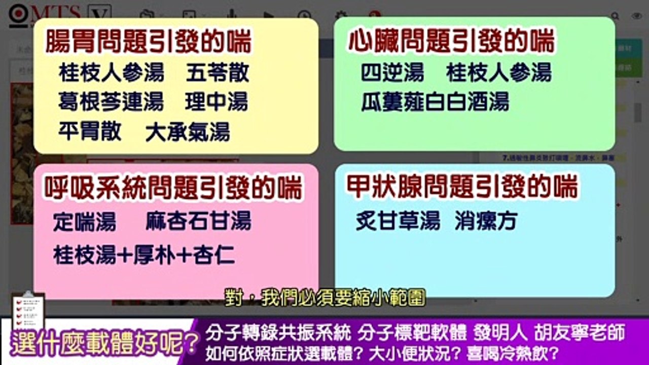 【中文字幕】wellness 選什麼載體好呢 如何用症狀分類選載體 大小便狀況 喜喝冷熱飲