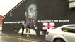 Fans show support after Marcus Rashford mural defaced