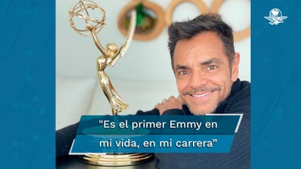 Eugenio Derbez presume en redes su primer Emmy